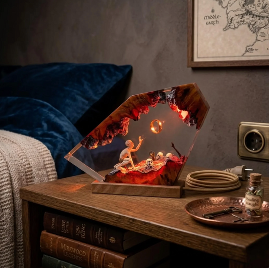 Gollum Power Ring Resin Lamp
